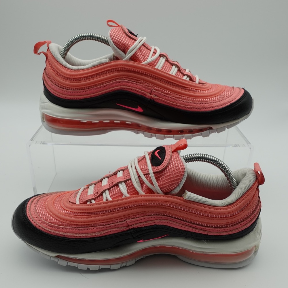 Nike Air Max 97 Men Size 9.5 Shoes Pink Running Athletic Sneakers Training - Picture 3 of 10